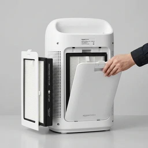 Amazon Basics HEPA Air Purifier view 2
